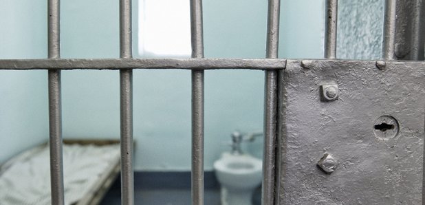 Jail Cell stock image