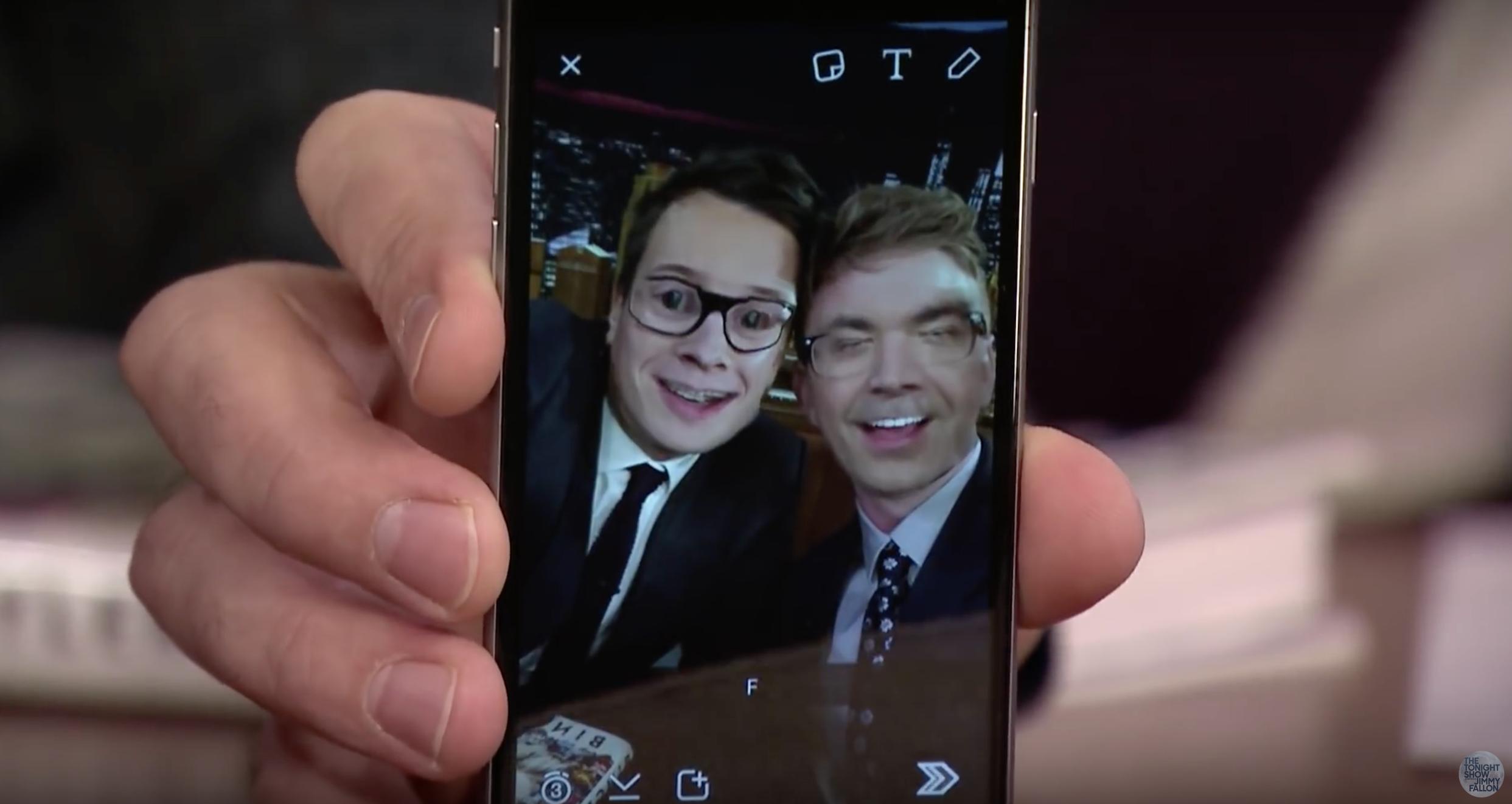 Jimmy Fallon and Tyler Oakley Faceswap