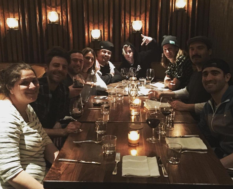 Justin Bieber treats his tour team to fancy dinner