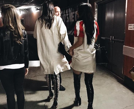 Kylie and Kendall head to basketball for sisters o