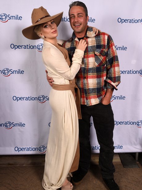 Lady Gaga and Taylor Kinney cosy up at Operation S