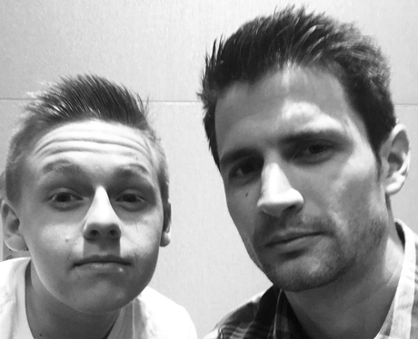 One Tree Hill Father and Son selfie