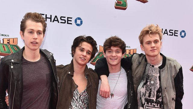 The Vamps Kung Fu Panda 3 Premiere