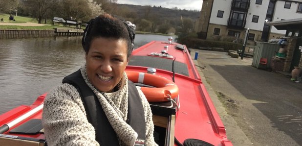 JoJo on Barge