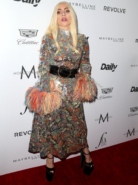 Lady Gaga at Daily Row Fashion Awards