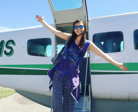 Lilah Parsons on holiday FM