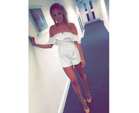 Charlotte Crosby puts on leggy display for Celebri