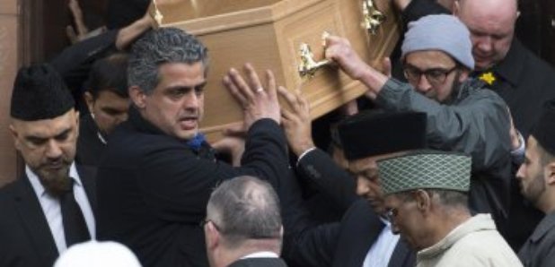 Asad Shah Funeral