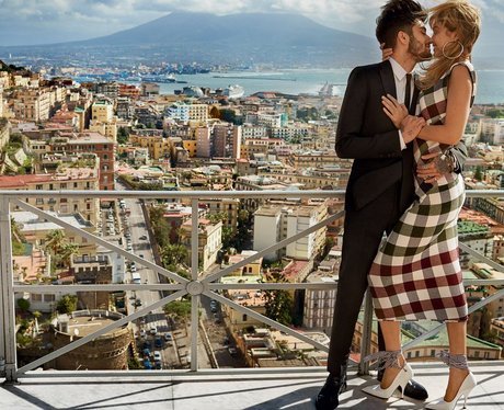 Gigi Hadid and Zayn Malik in Naples for Vogue Maga