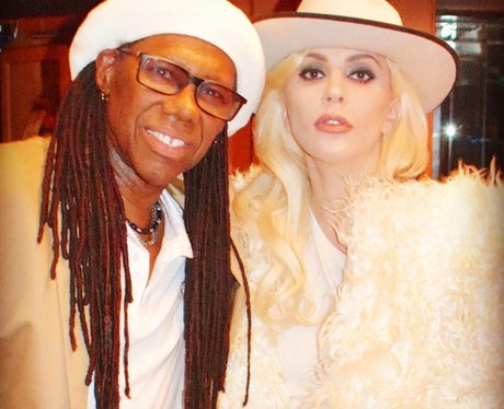 Lady Gaga is in the studio with Nile Rodgers
