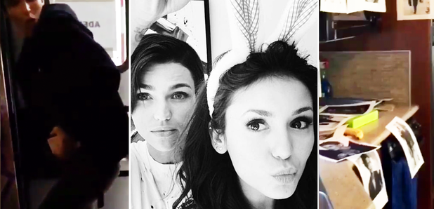 Nina Dobrev Ruby Rose Instagram