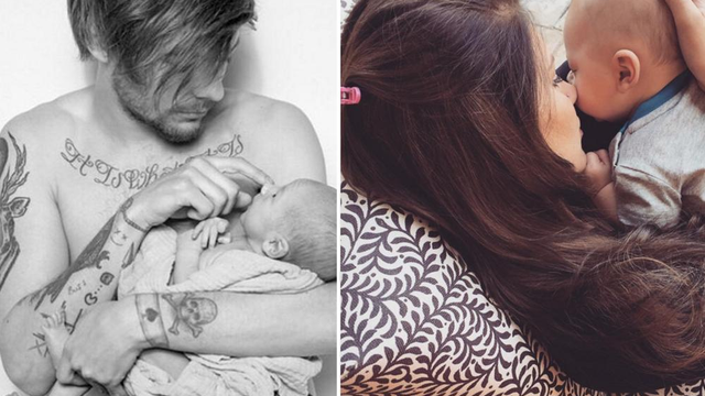Briana Jungwirth and Louis Tomlinson