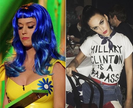 katy perry blue wig