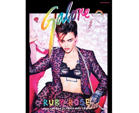 Ruby Rose Galore magazine cover