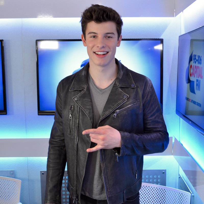 Shawn mendes leather on sale jacket