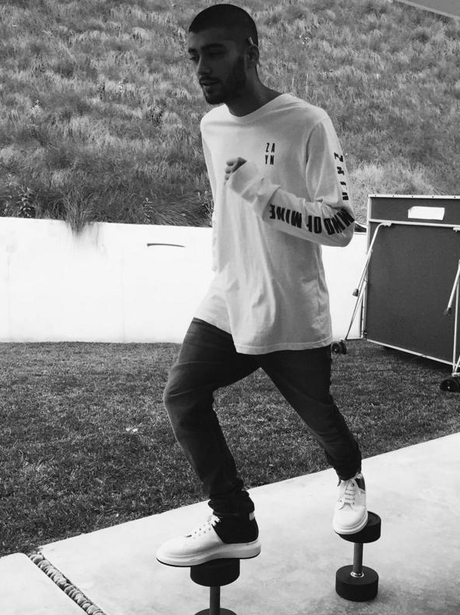 Zayn Working Out