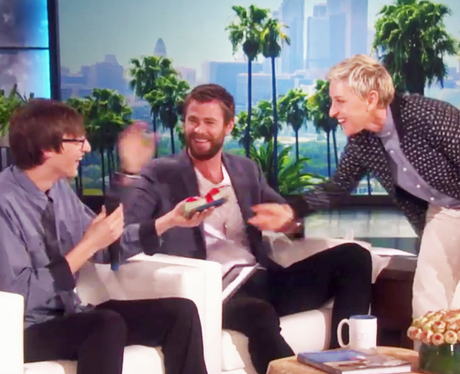Chris Hemsworth Ellen DeGeneres Fan
