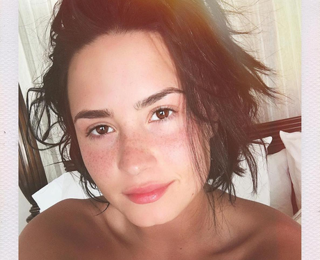 Demi Lovato no make up