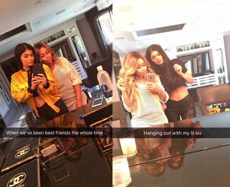 Kylie Jenner and Blac Chyna's spend the day togeth