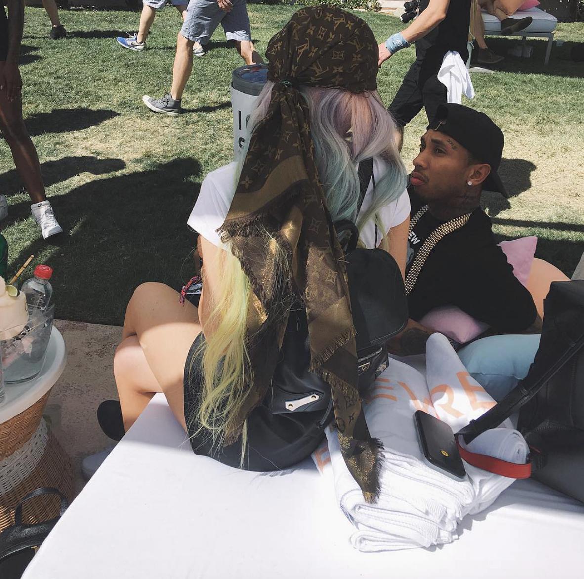 Kylie Jenner Tyga Coachella 2016