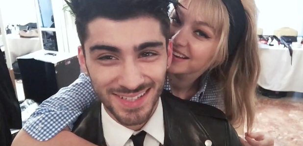 Zayn Malik Gigi Hadid Vogue BTS