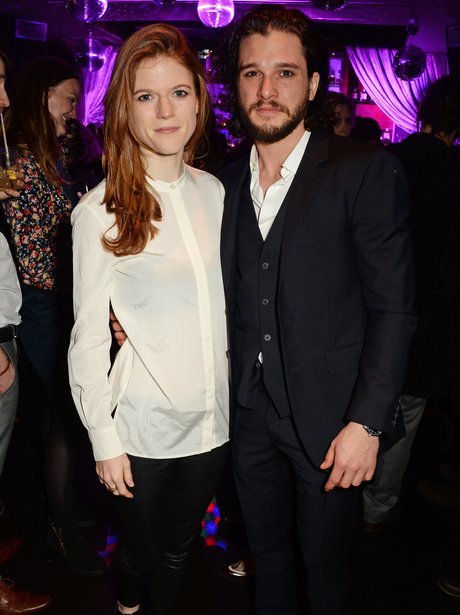 Kit Harington and girlfriend, Rose Leslie after Do