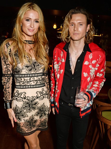 Paris Hilton and Dougie Poynter