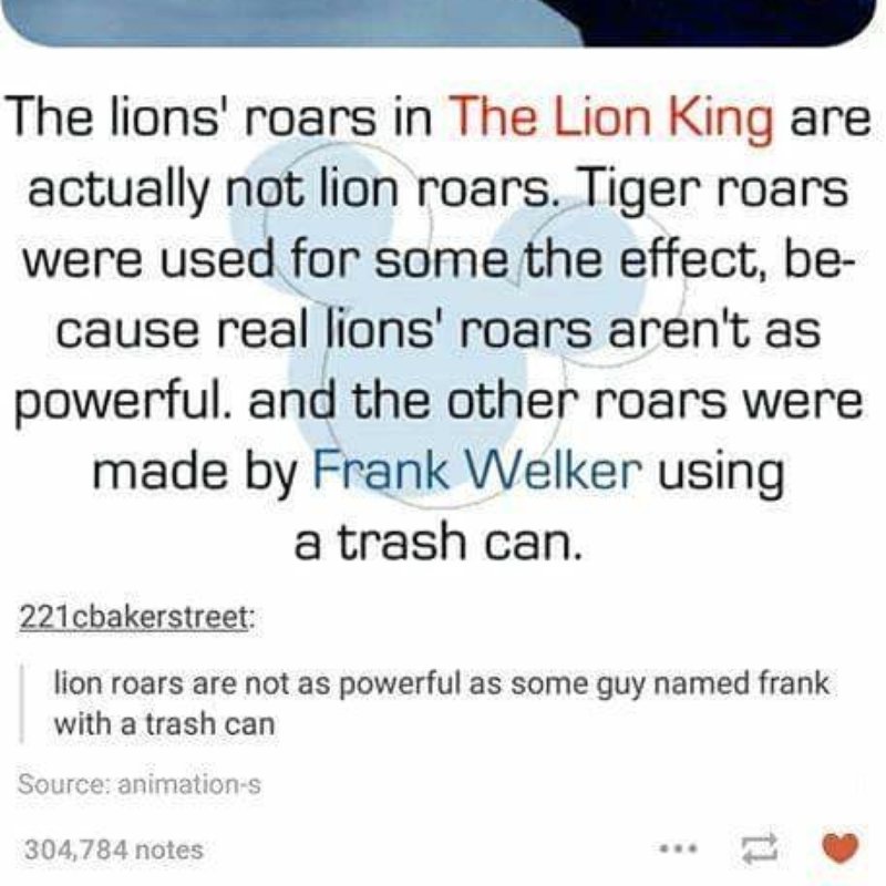 Reddit Lion King