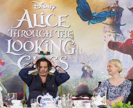 Johnny Depp at the Alice Through The Looking Glass