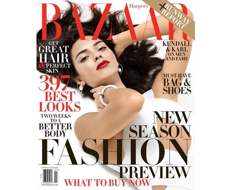 Kendall Jenner Harper's Bazaar cover