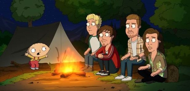 WATCH: One Direction Turn Cartoon Characters As They Joined The Cast Of Family Guy - Capital