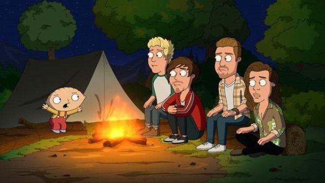 One Direction on Family Guy 