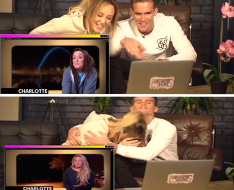 Charlotte and Gary watch their love story on Geord