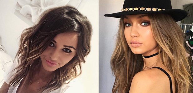 Eleanor Calder and Gigi Hadid