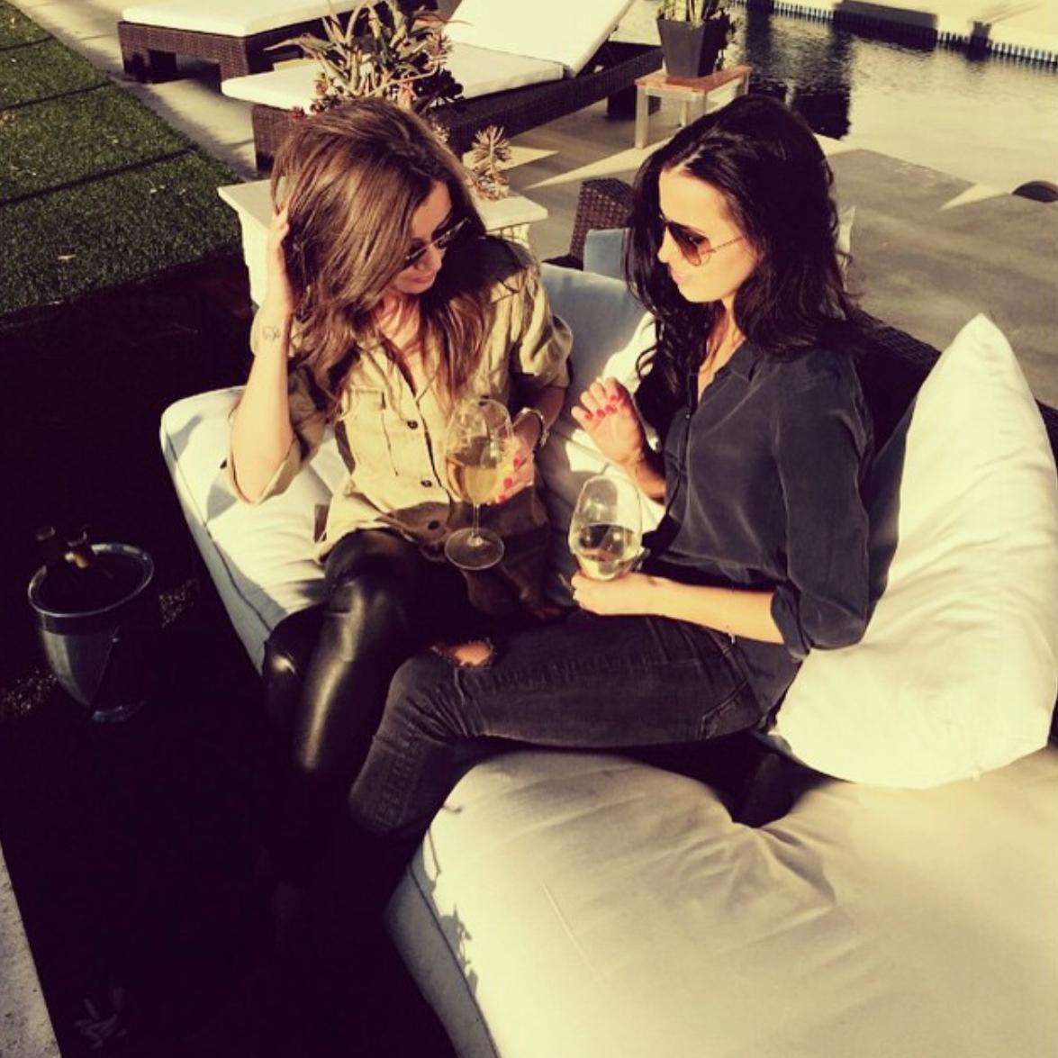 Eleanor Calder and Sophia Smith 