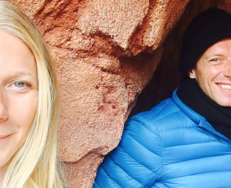 Gwyneth Paltrow and Chris Martin hang out at Disne