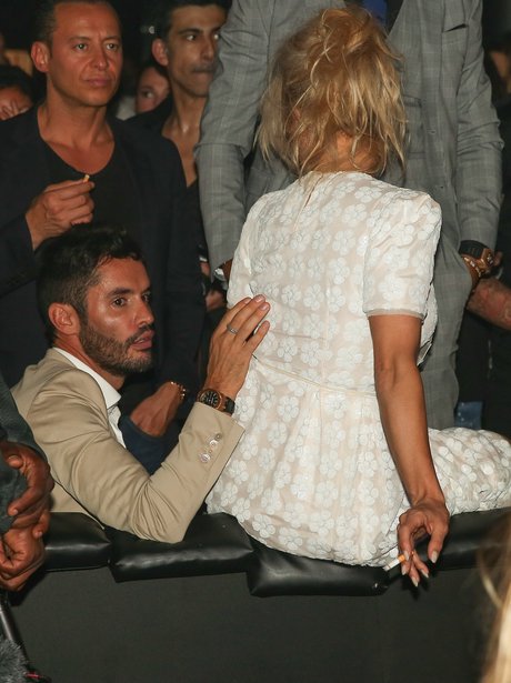 Jean Bernard Fernandez Versini getting cosy with P