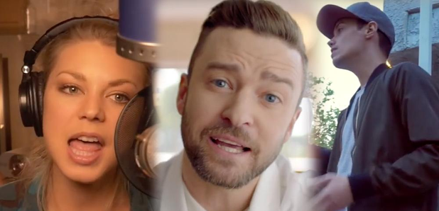 Justin Timberlake Covers Cant Stop The Feeling