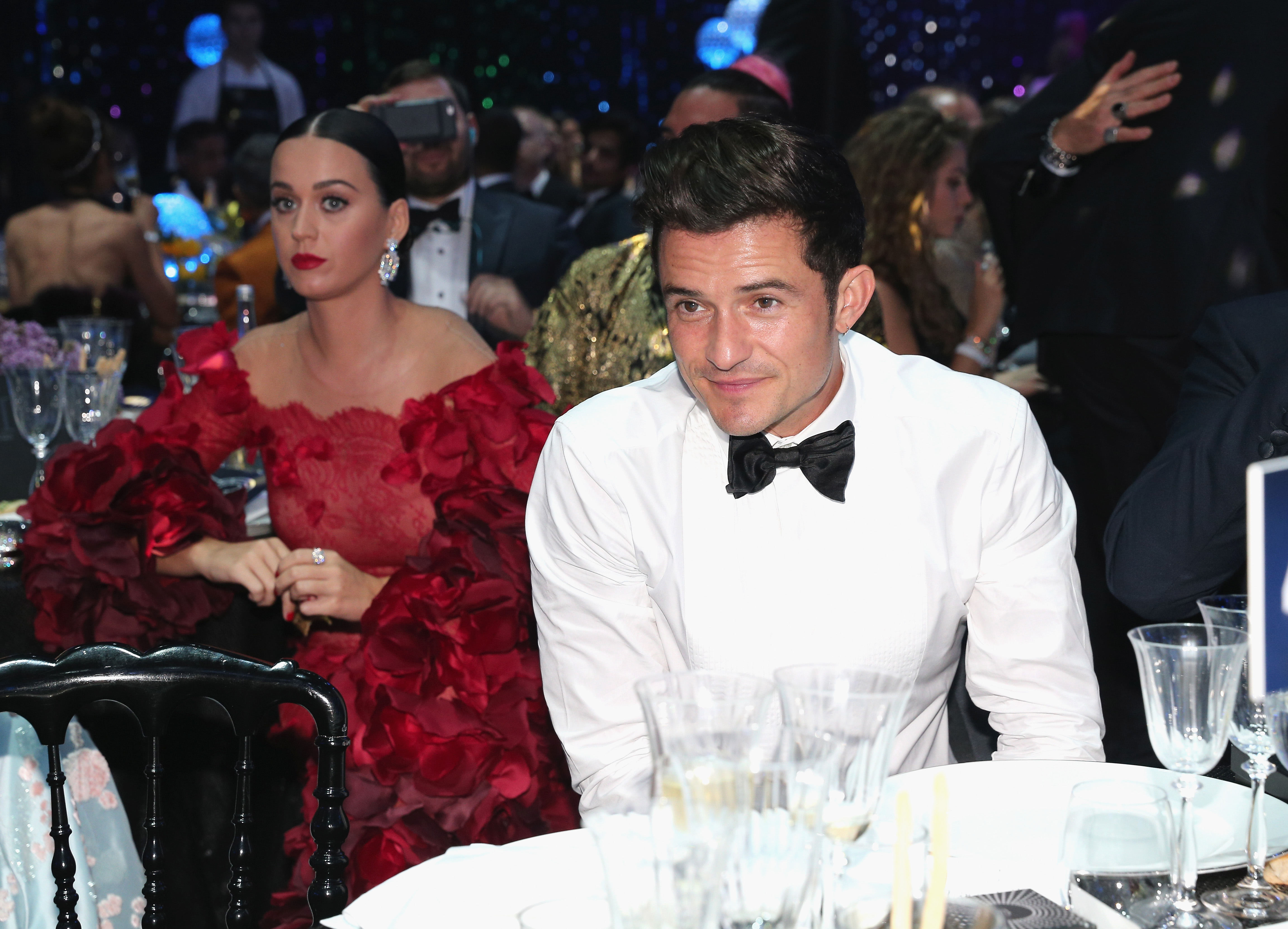 Katy Perry and Orlando Bloom