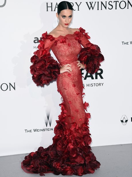 Katy Perry at AmFAR Against AIDS Charity Gala