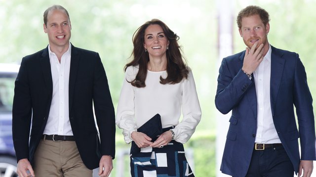 Prince William, Kate and Prince Harry Heads Togeth