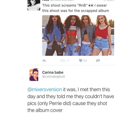 Little Mix unseen third album cover