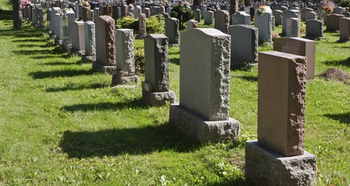  Graveyard stock image