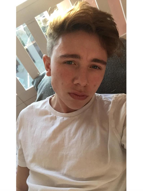 Brooklyn Beckham look alike, Frankie Cavill