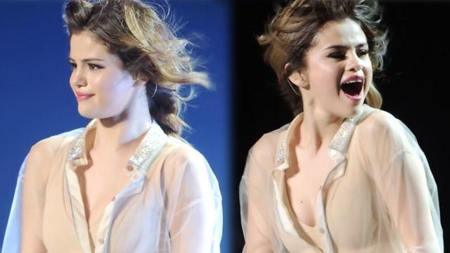 Selena Gomez reaction in Montreal