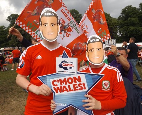 Cardiff Fanzone - Wales v Slovakia