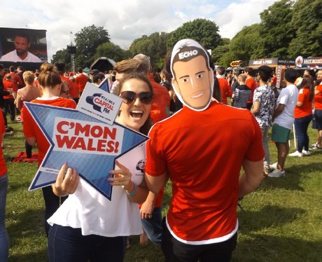 Cardiff Fanzone - Wales v Slovakia