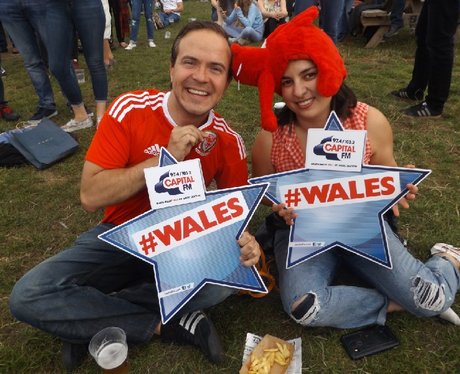 Cardiff Fanzone - Wales v Slovakia