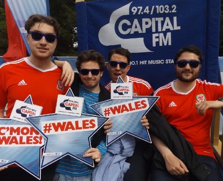 Cardiff Fanzone - Wales v Slovakia