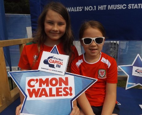 Cardiff Fanzone - Wales v Slovakia